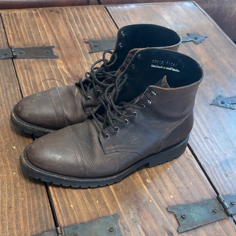 Thursday Boot Company Dark Brown Leather Boots